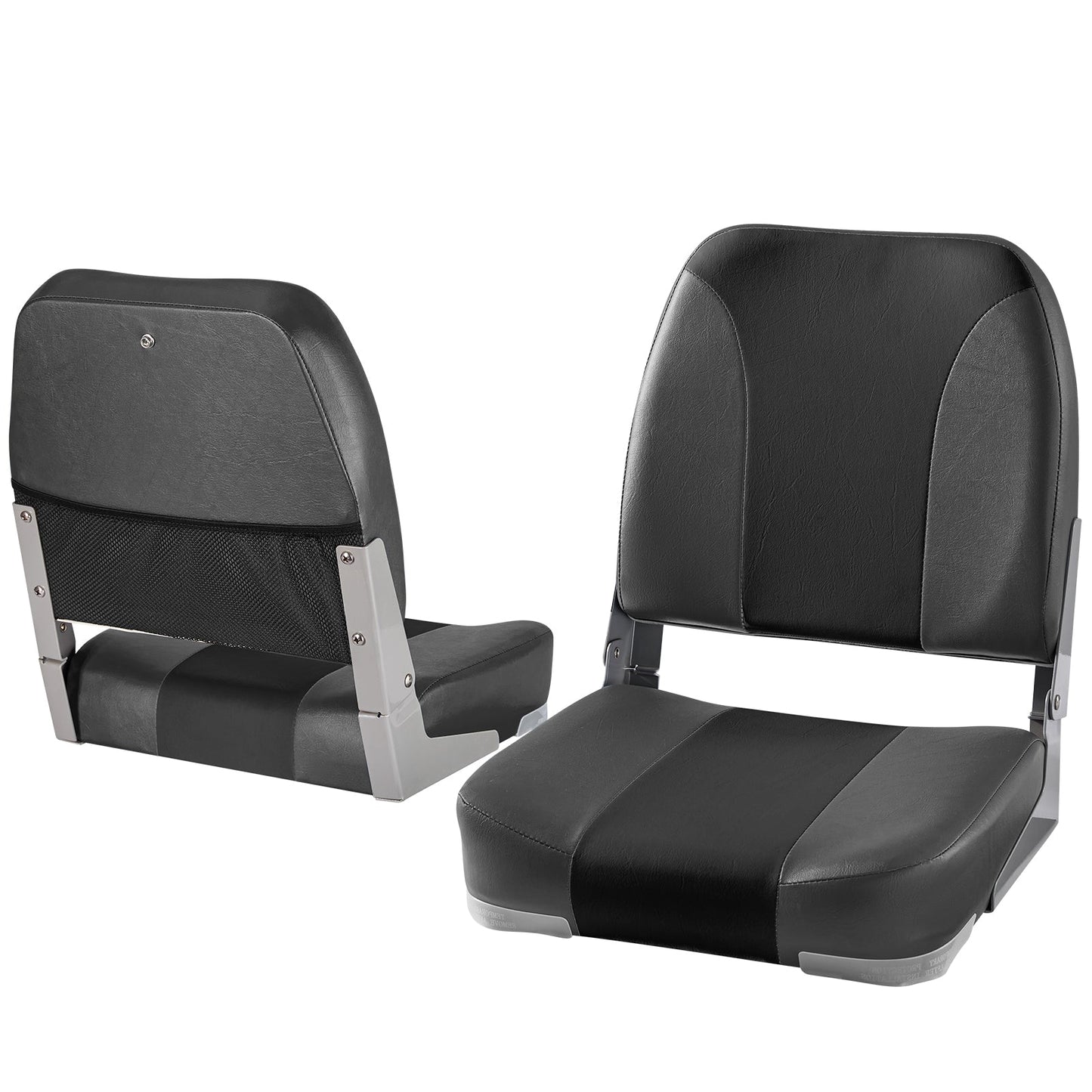 Boat Seats | Low Back Boat Seats with Boat Caddy Storage Bag 2 Packs