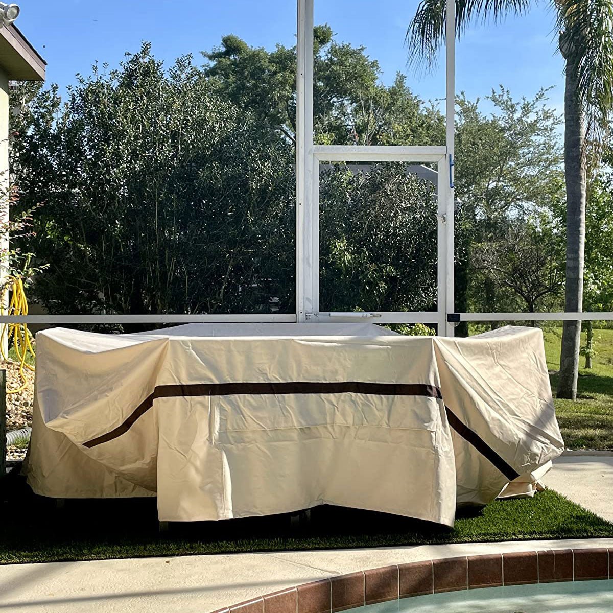 Rectangular Dining Table and Chair Set Covers - Leader Covers