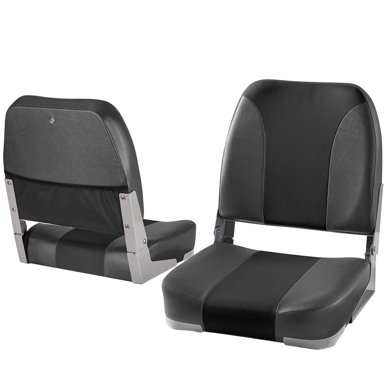 Boat Seats | Low Back Boat Seats with Boat Caddy Storage Bag 2 Packs