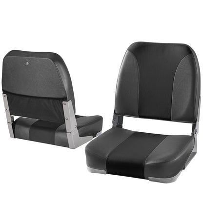 Boat Seats | Low Back Boat Seats with Boat Caddy Storage Bag 2 Packs