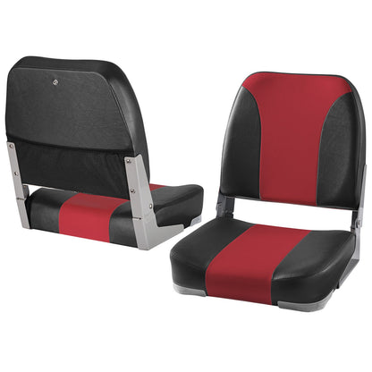 Boat Seats | Low Back Boat Seats with Boat Caddy Storage Bag 2 Packs
