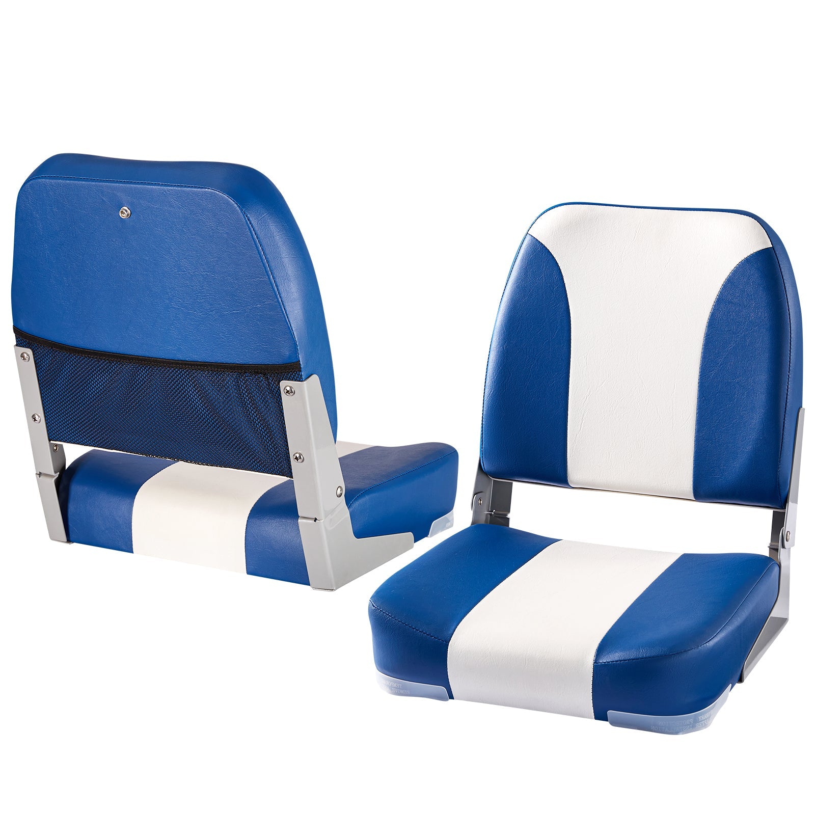 Boat Seats | Low Back Boat Seats with Boat Caddy Storage Bag 2 Packs