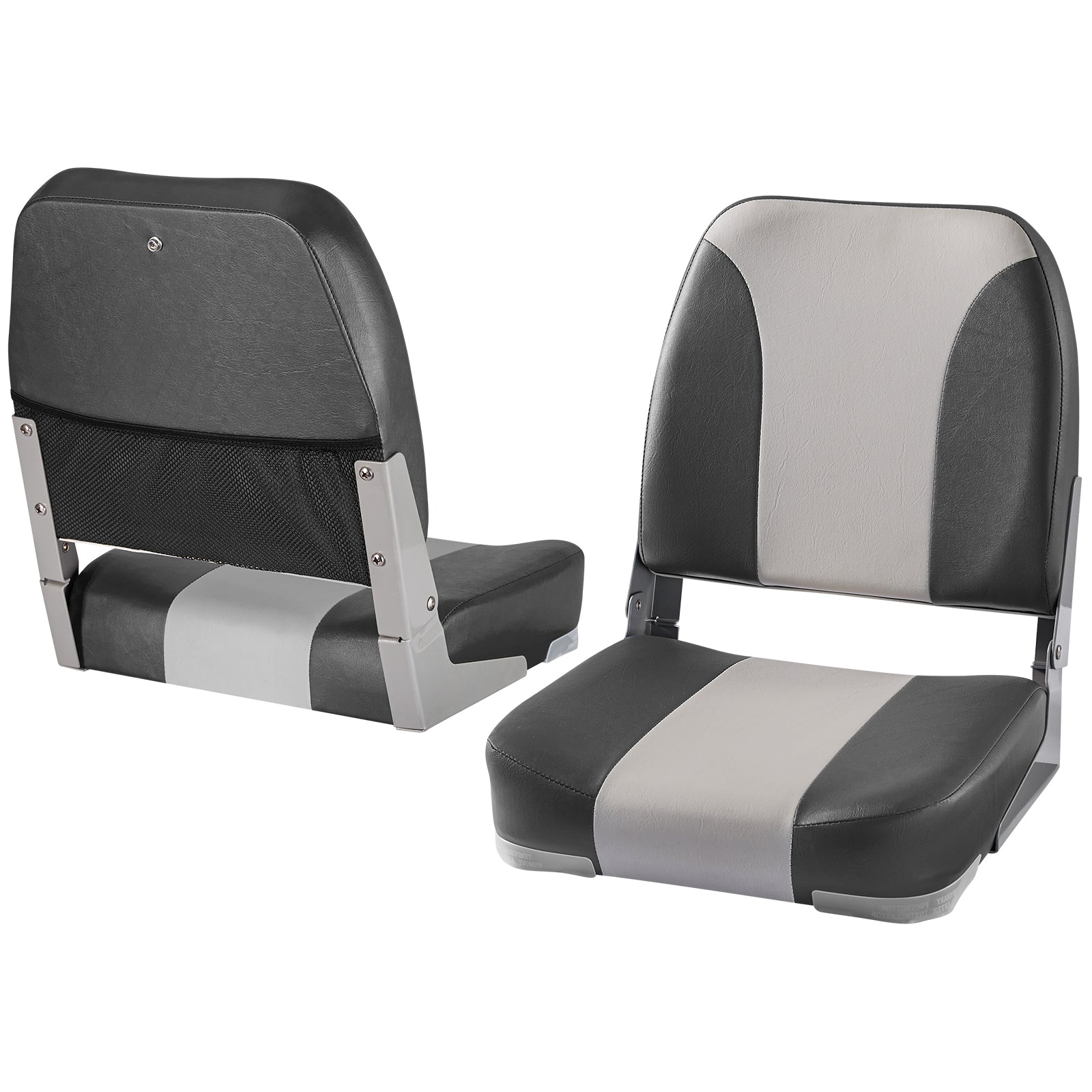 Boat Seats | Low Back Boat Seats with Boat Caddy Storage Bag 2 Packs