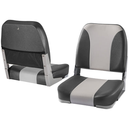 Boat Seats | Low Back Boat Seats with Boat Caddy Storage Bag 2 Packs