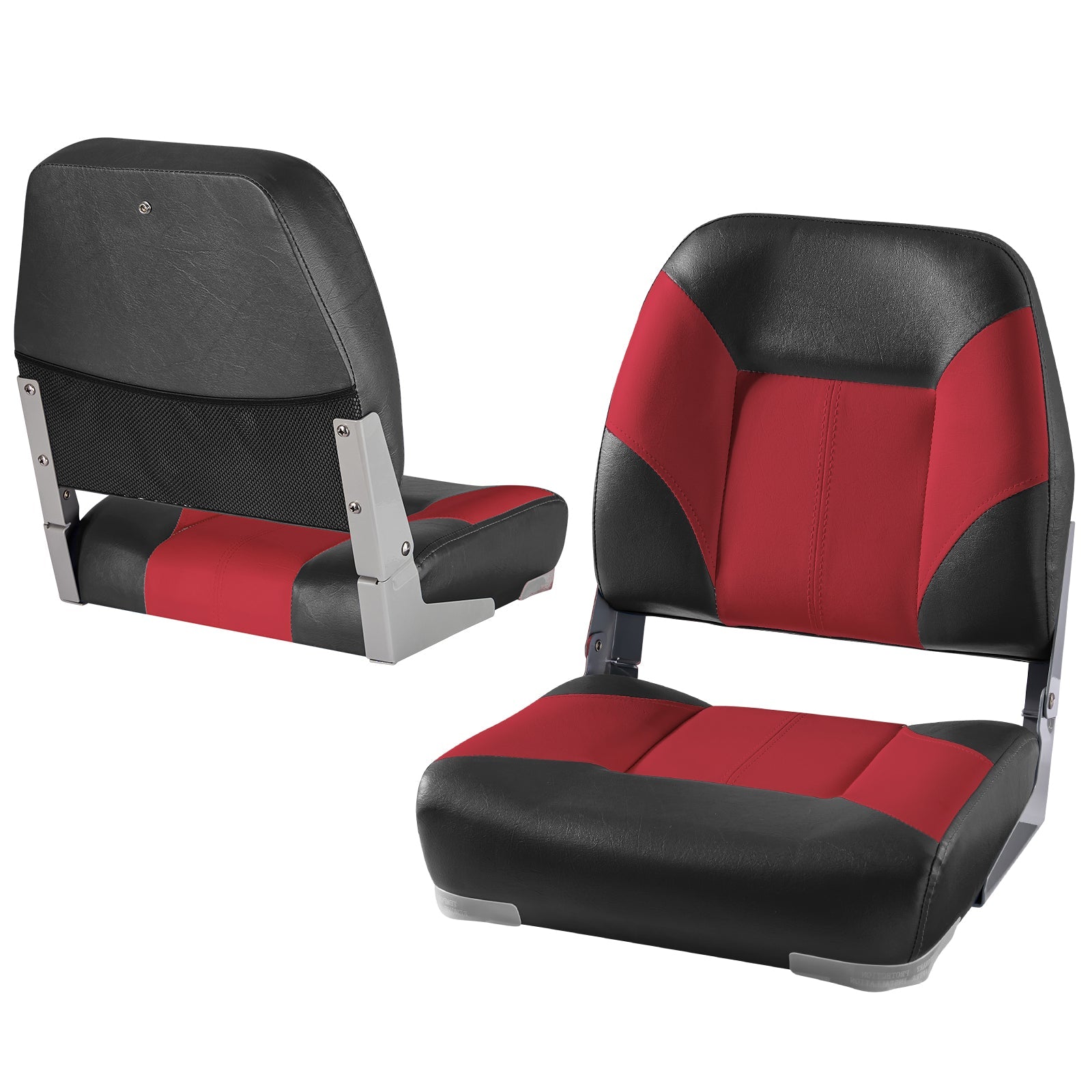 Boat Seats | Low Back Boat Seats with Boat Caddy Storage Bag 2 Packs