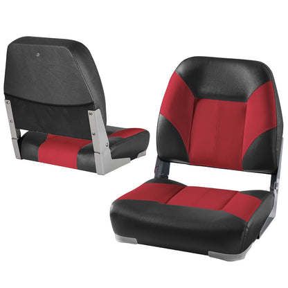 Boat Seats | Low Back Boat Seats with Boat Caddy Storage Bag 2 Packs