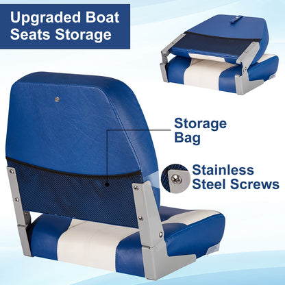 Low Back Boat Seats Double Pack Pro (2 Piece) - Leader Covers