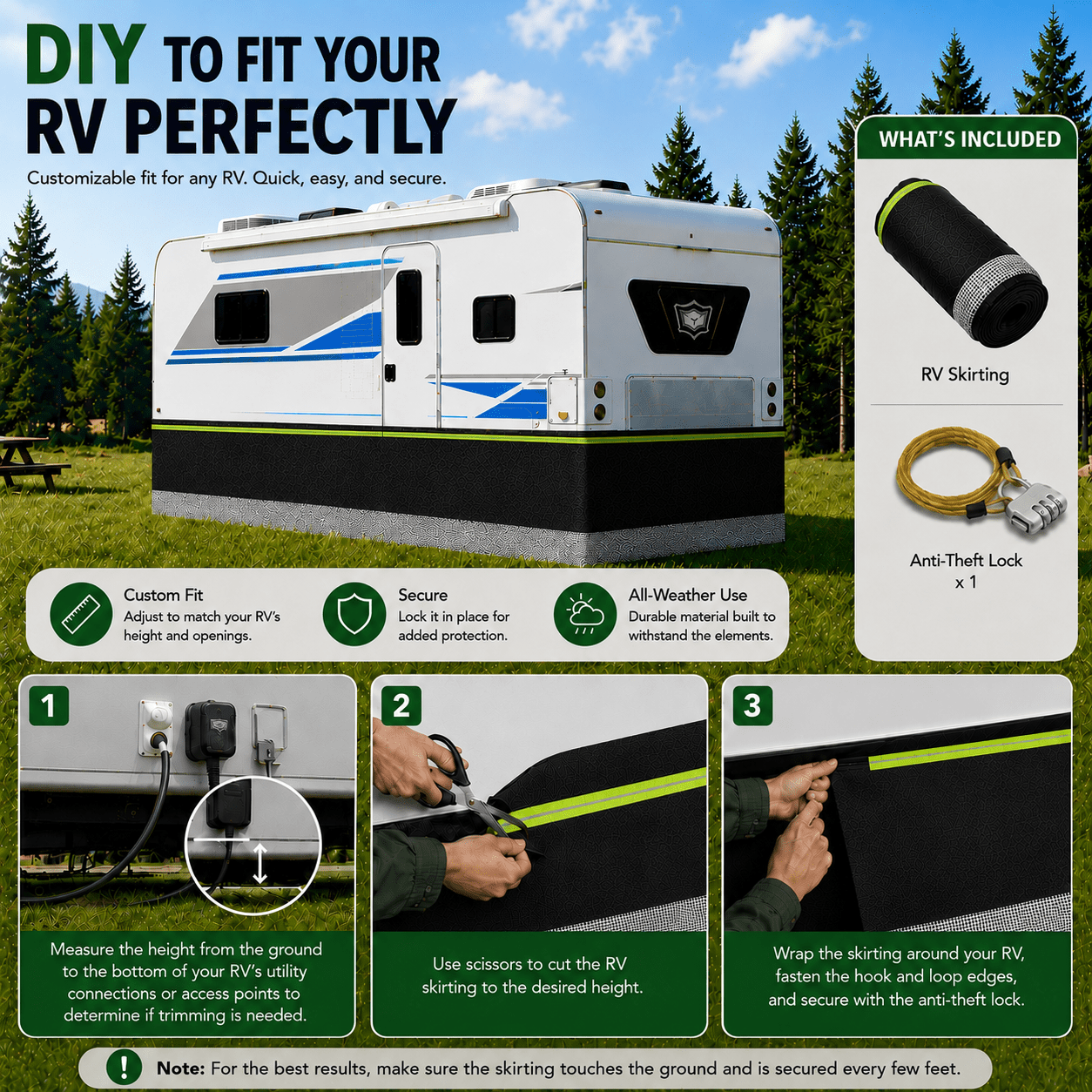 RV Skirting - Leader Covers