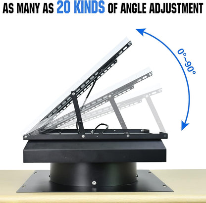 Solar Roof Attic Exhaust Fan 32 - Watt - Leader Covers