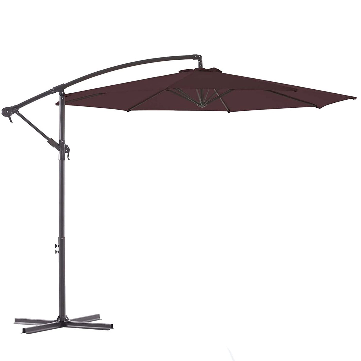 10 Feet Patio Umbrella Offset Outdoor Cantilever