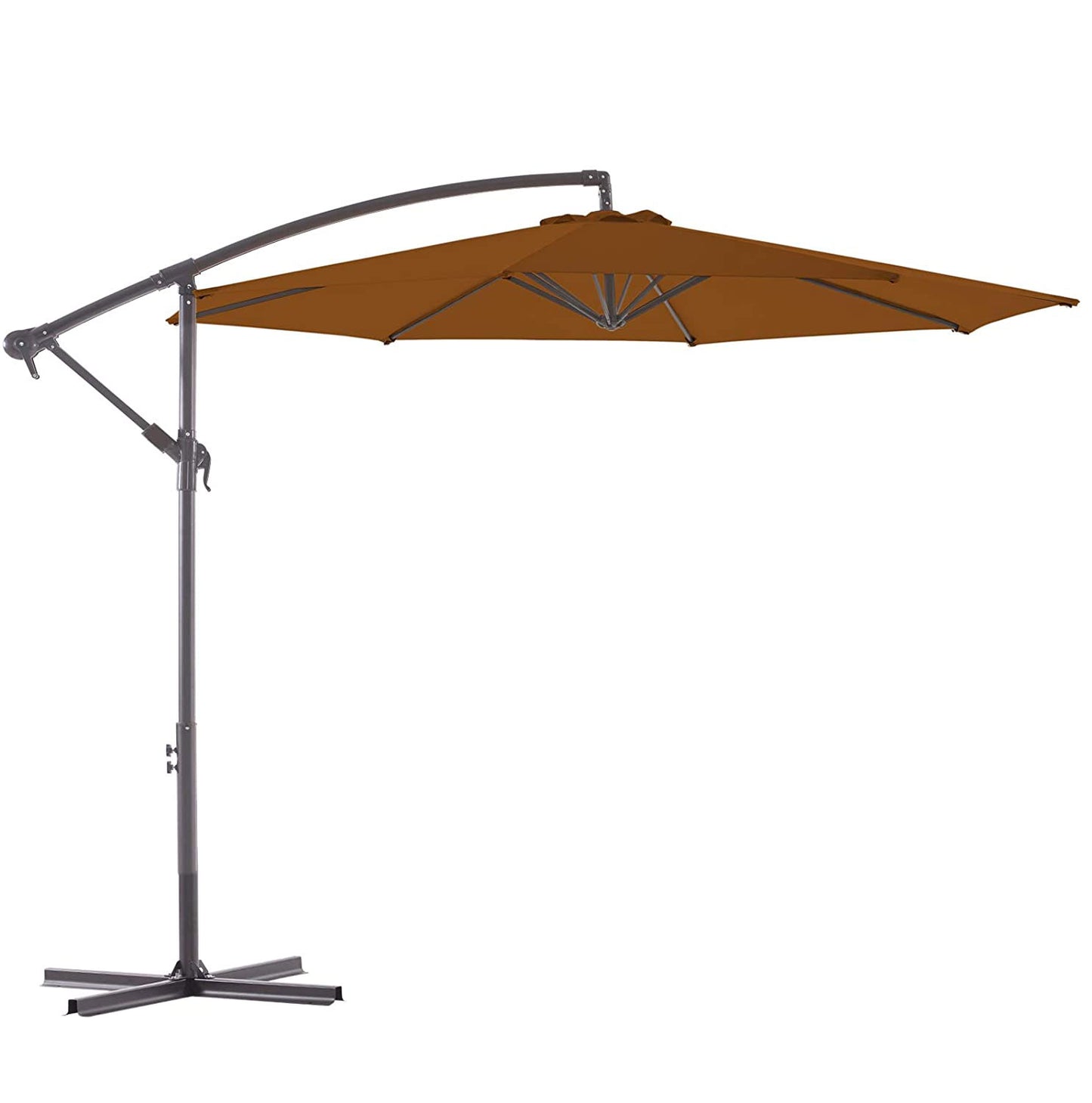 10 Feet Patio Umbrella Offset Outdoor Cantilever