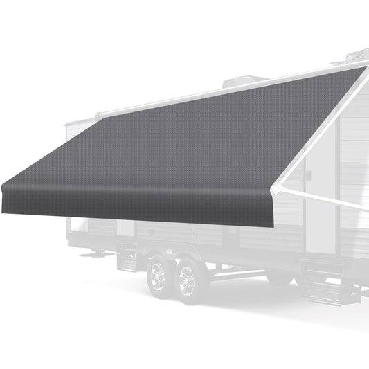 RV Awning Fabric Replacements Gray  Universal Canopy Trailer Camper