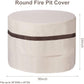 Round Fire Pit Covers | Fire Pits Covers Weatherproof Breathable